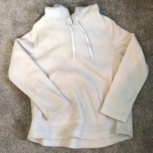fleece hoodie